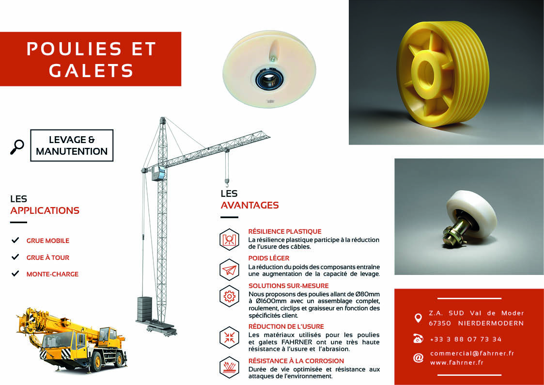 POULIES et GALETS web Français